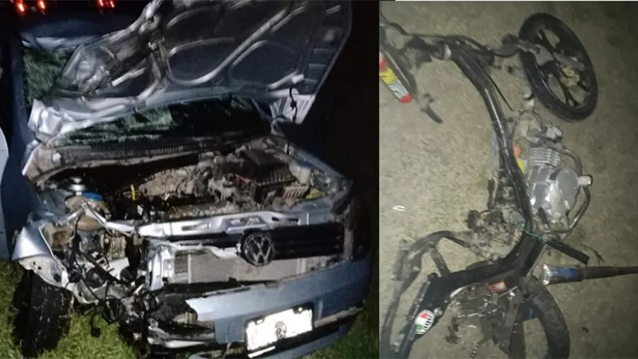 Las víctimas fatales se desplazaban en moto, mientras que los cuatro heridos restantes viajaban en un automóvil. Las víctimas fatales se desplazaban en moto, mientras que los cuatro heridos restantes viajaban en un automóvil.