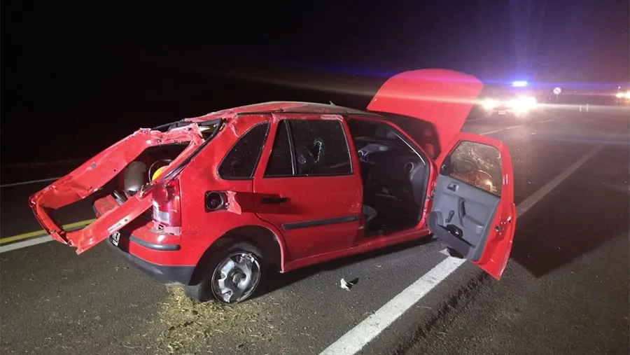 El siniestro vial se produjo en el kilómetro 177 de la RN 12. El siniestro vial se produjo en el kilómetro 177 de la RN 12.