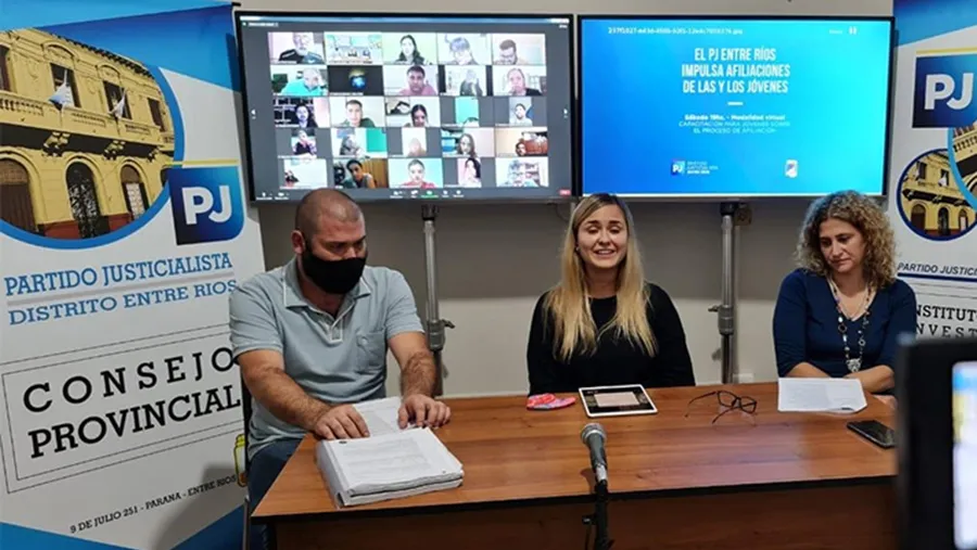 El Partido Justicialista Distrito Entre Ríos, realizó este sábado, una capacitación que apunta a fortalecer las afiliaciones partidarias de jóvenes en el territorio provincial.