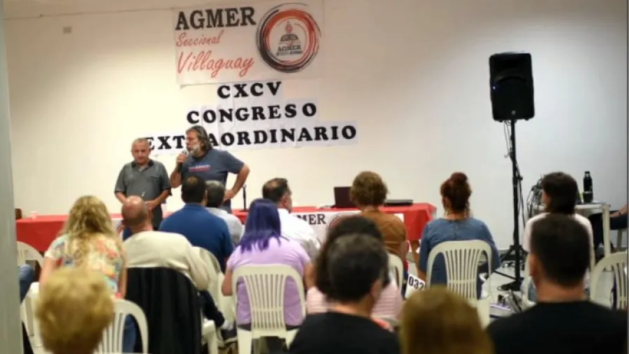 El Congreso de AGMER demanda “una propuesta salarial inmediata” El Congreso de AGMER demanda “una propuesta salarial inmediata”