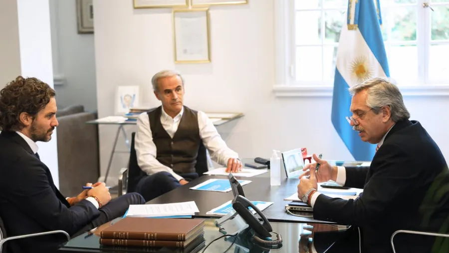 Alberto Fernández habló con Sebastián Piñera tras los últimos cruces Alberto Fernández habló con Sebastián Piñera tras los últimos cruces