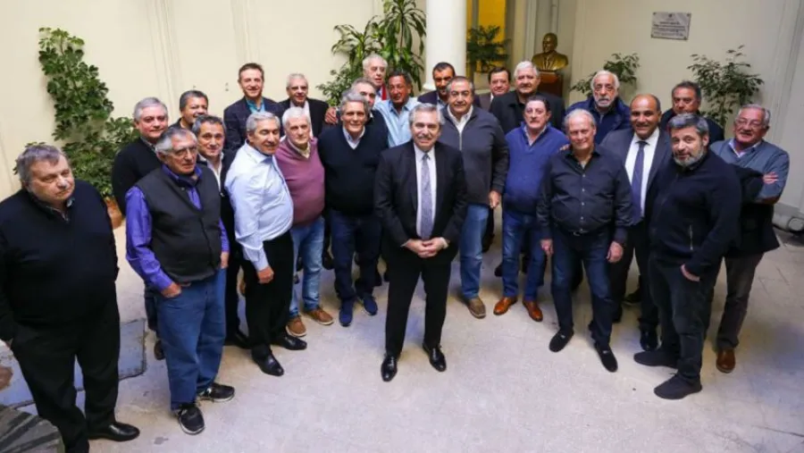 Fernández y los gremios Fernández y los gremios