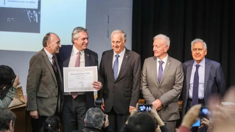 Alberto Fernández en Córdoba