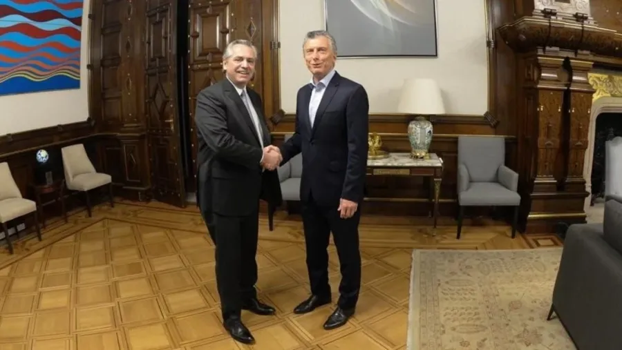 Mauricio Macri y Alberto Fernández