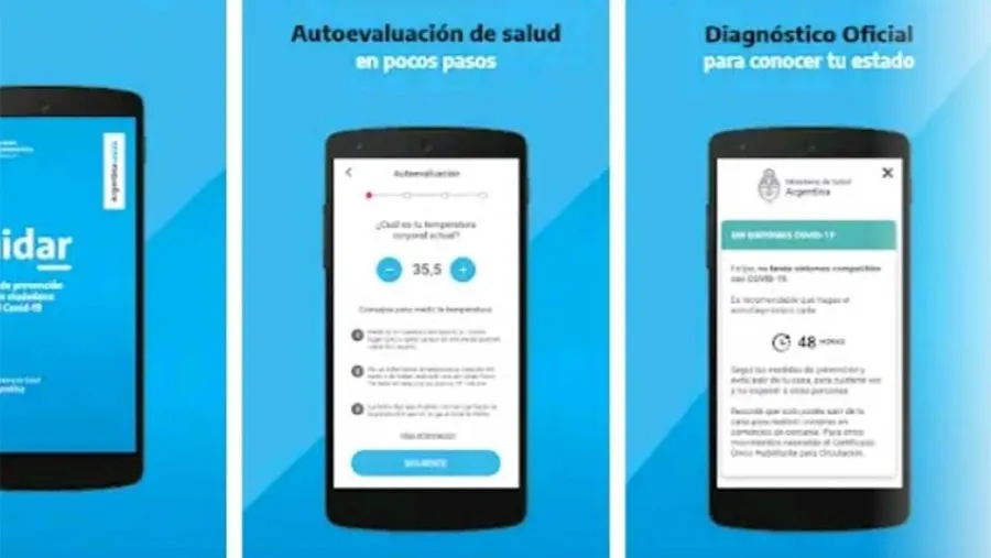 La aplicación “Cuidar” se puede descargar gratuitamente a los celulares desde Google Play o Apple Store. La aplicación “Cuidar” se puede descargar gratuitamente a los celulares desde Google Play o Apple Store.
