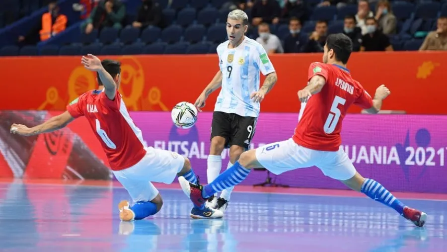 Mundial de Futsal: Argentina goleó a Paraguay y avanzó a los cuartos de final