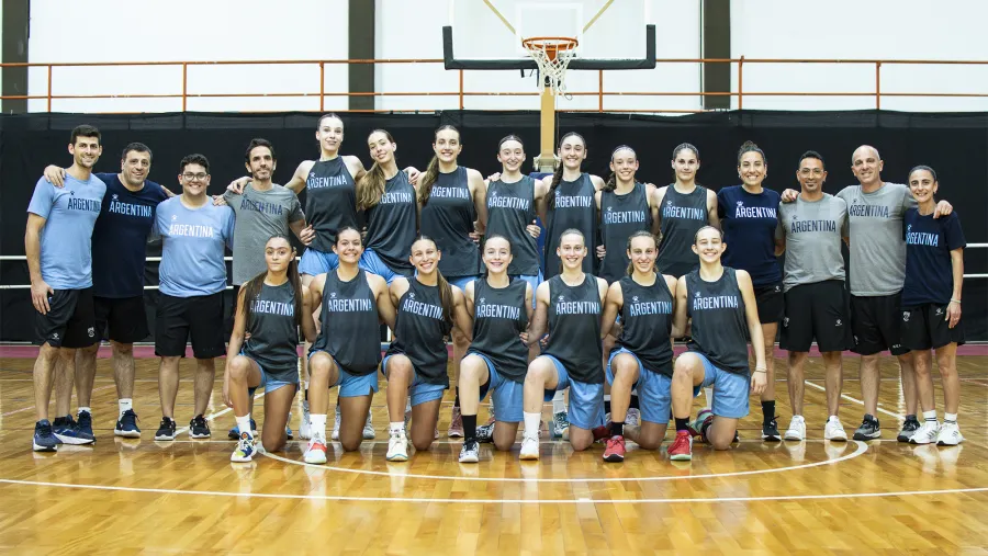 Básquet: con presencia entrerriana, Argentina debuta en el Sudamericano U15