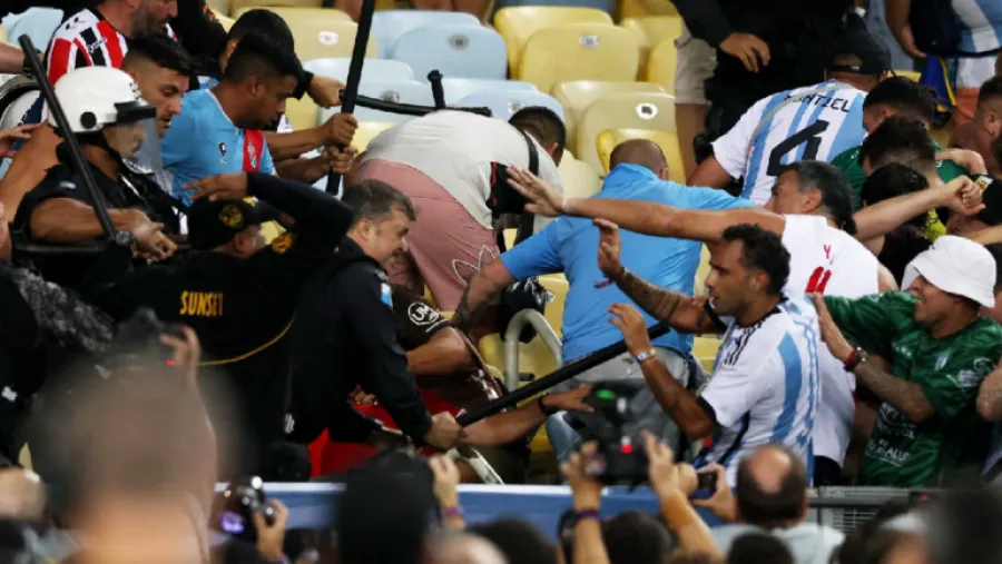 La Conmebol se despegó de los actos de violencia en el Maracaná y apuntó a la FIFA