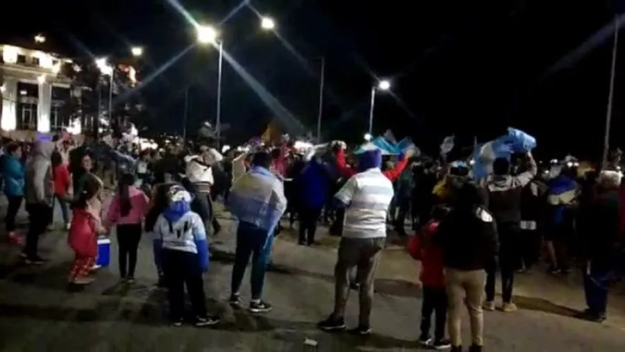 festejos Paraná Argentina campeón festejos Paraná Argentina campeón