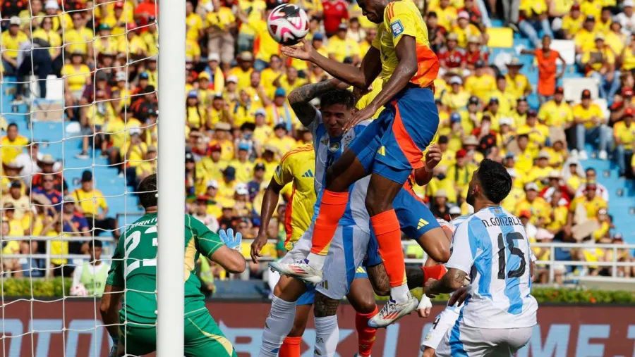 En Barranquilla, Argentina sufrió ante Colombia su segunda derrota en estas Eliminatorias