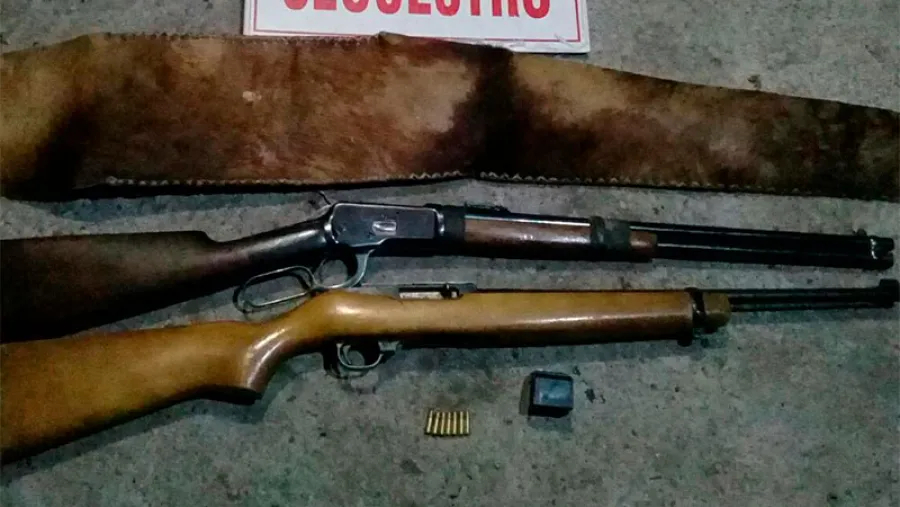 armas secuestradas 