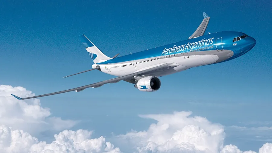 avión Aerolíneas Argentinas 