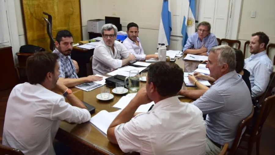 Bahillo con productores porcinos