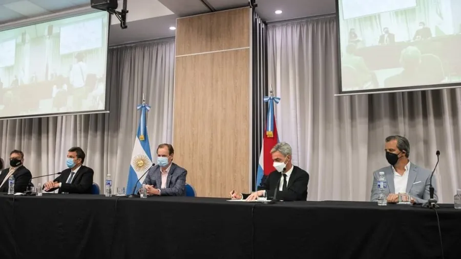 Bahl con Meoni y Bordet Bahl con Meoni y Bordet