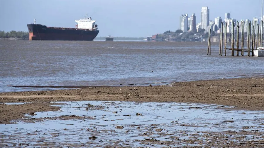 Advierten que la bajante del río Paraná continuará y acentuará el impacto en las exportaciones. Advierten que la bajante del río Paraná continuará y acentuará el impacto en las exportaciones.