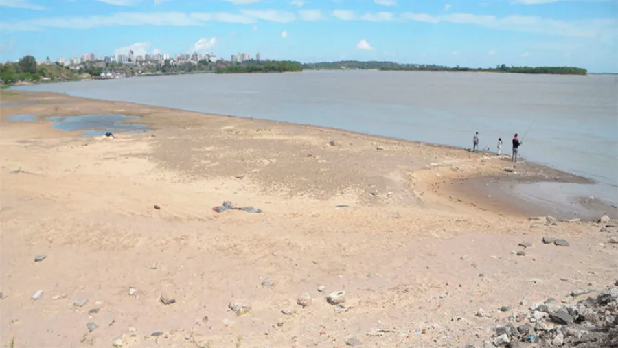 bajante río Paraná bajante río Paraná