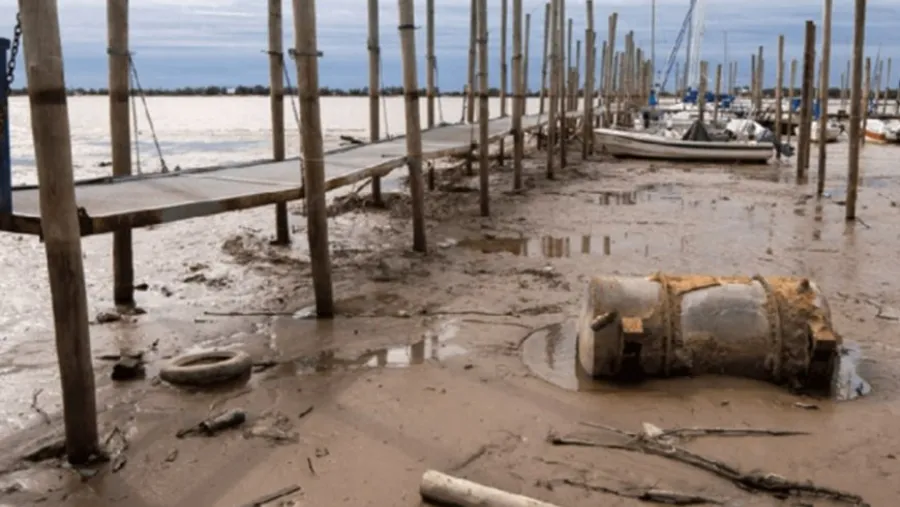 bajante río Paraná bajante río Paraná