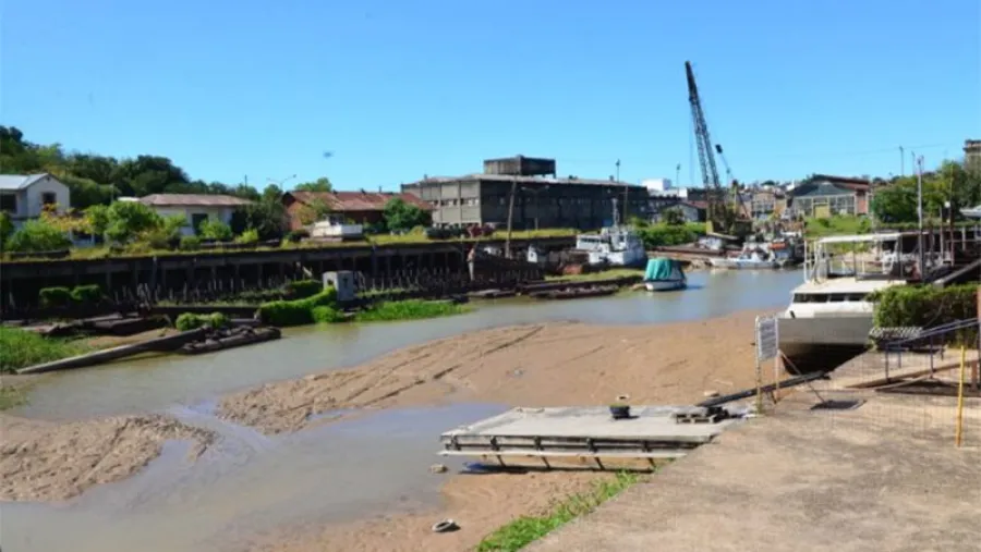 Bajante del río Paraná Bajante del río Paraná