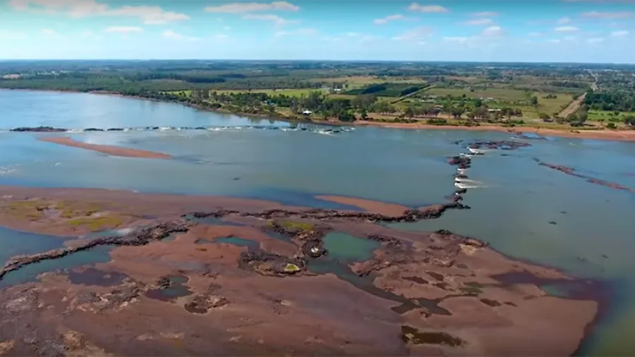 bajante río Uruguay bajante río Uruguay