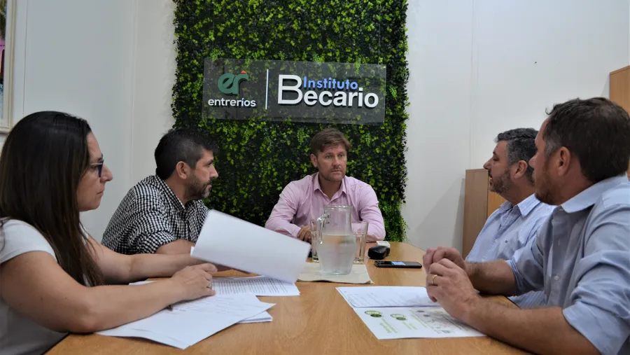 Sebastián Bértoli con Mario Kaplan 