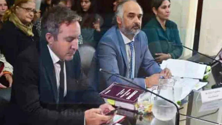 Marcelo Boeykens junto al fiscal Ignacio Candioti (Foto: Uno) Marcelo Boeykens junto al fiscal Ignacio Candioti (Foto: Uno)