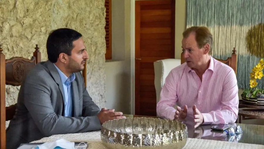 Bordet repasó acciones y proyecciones de Enersa con el nuevo presidente de la empresa