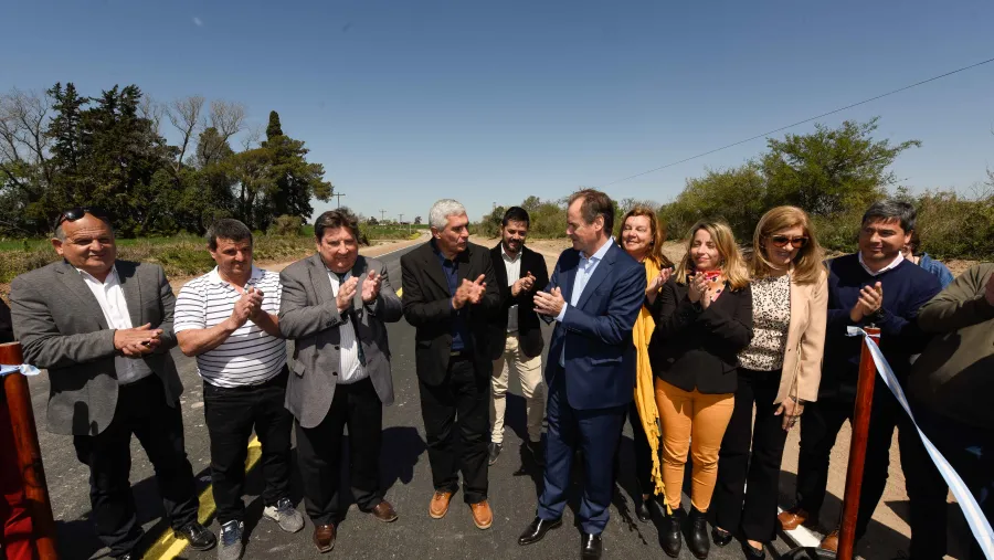 Bordet: “En momentos de mucha dificultad económica continuamos con la obra pública”