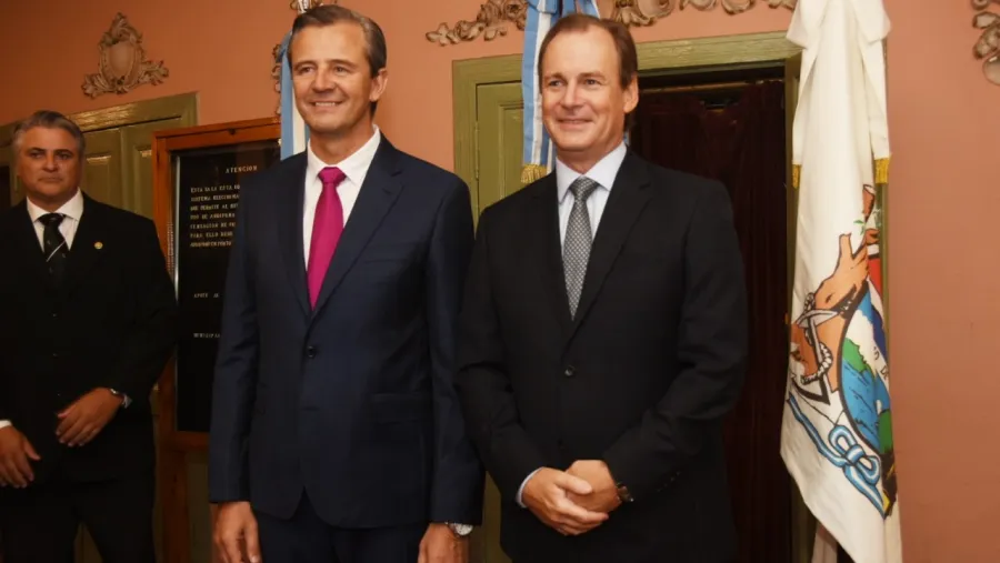 Adán Bahl y Gustavo Bordet Adán Bahl y Gustavo Bordet