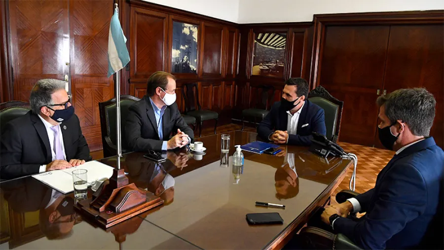 Bordet y Benedetto con Darío Martínez Bordet y Benedetto con Darío Martínez