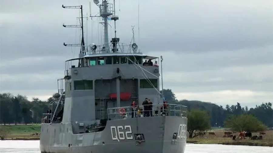 Ibicuy y Villa Paranacito recibirán el buque sociosanitario de la Armada Argentina.