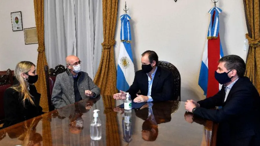 Bordet se reunió con el nuevo titular de la Caja de Jubilaciones Bordet se reunió con el nuevo titular de la Caja de Jubilaciones