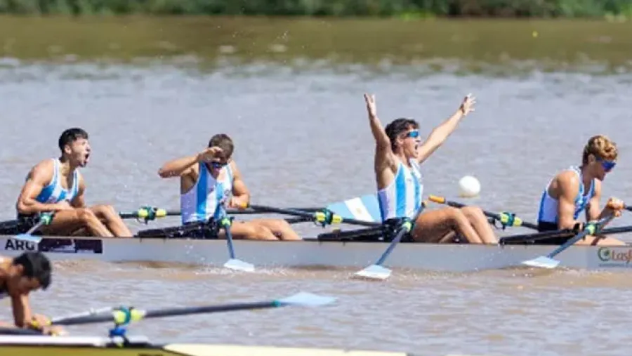 Remo: el paranaense Emiliano Calderón disputará la final B en el Mundial Sub 23
