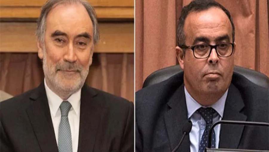 Los camaristas Bruglia y Bertuzzi