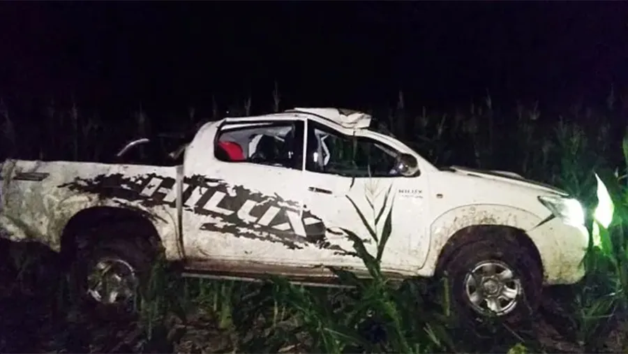 El accidente ocurrió el sábado pasadas las 22:10 en la Ruta Provincial N° 32 a la localidad Boca de Tigre. El accidente ocurrió el sábado pasadas las 22:10 en la Ruta Provincial N° 32 a la localidad Boca de Tigre.