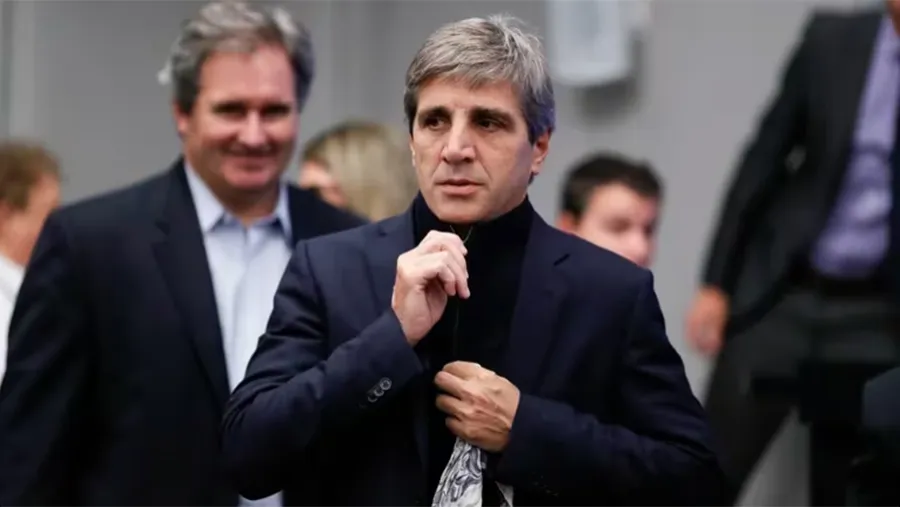 Luis Caputo, ministro de Economía, en una foto de archivo.