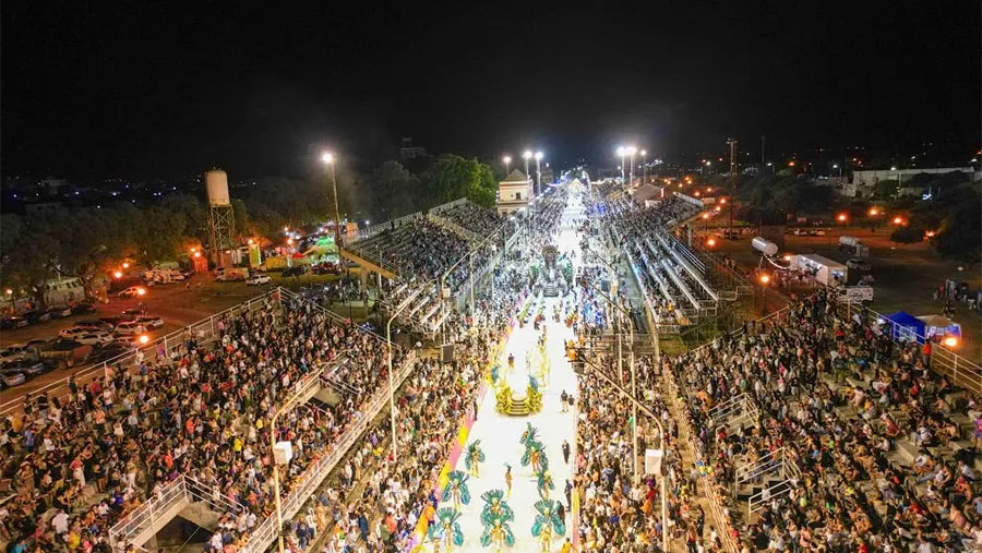 Imagen de archivo del Corsódromo de Gualeguaychú que mañana abrirá sus puertas para vivir el mejor Carnaval del País.