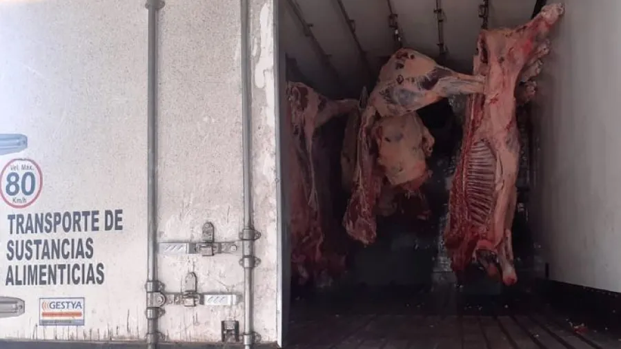 Decomisaron carne vacuna en operativos de fiscalización en la provincia