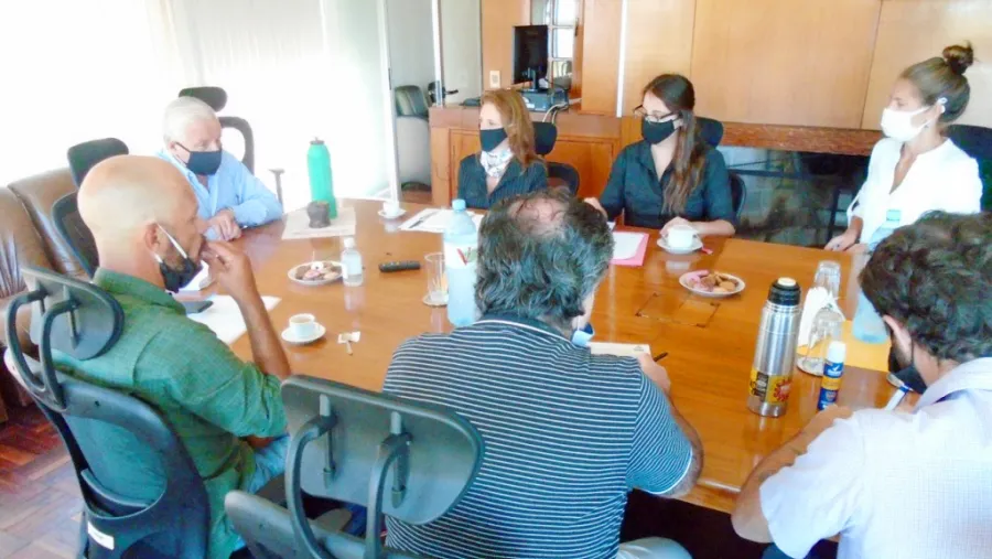 Lauritto se reunió con tres organizaciones ambientales de Concepción del Uruguay