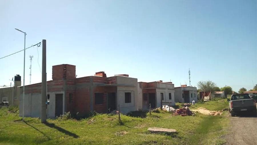 Son cinco las viviendas que se están construyendo en El Pingo por parte del IAPV.