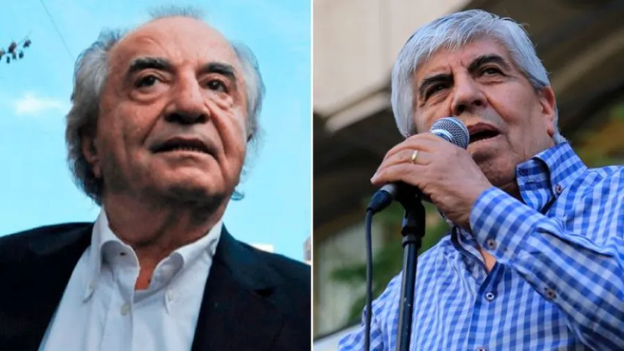 Armando Cavalieri y Hugo Moyano