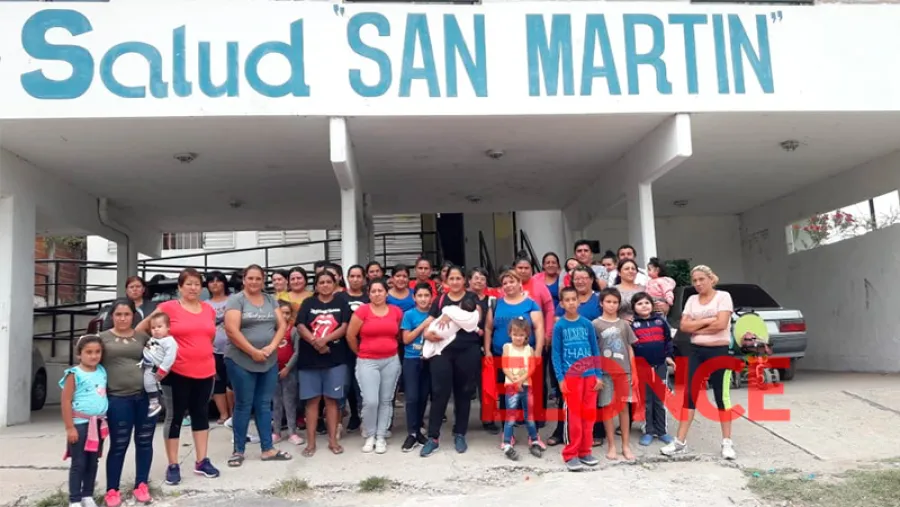 protesta Centro de Salud San Martín protesta Centro de Salud San Martín
