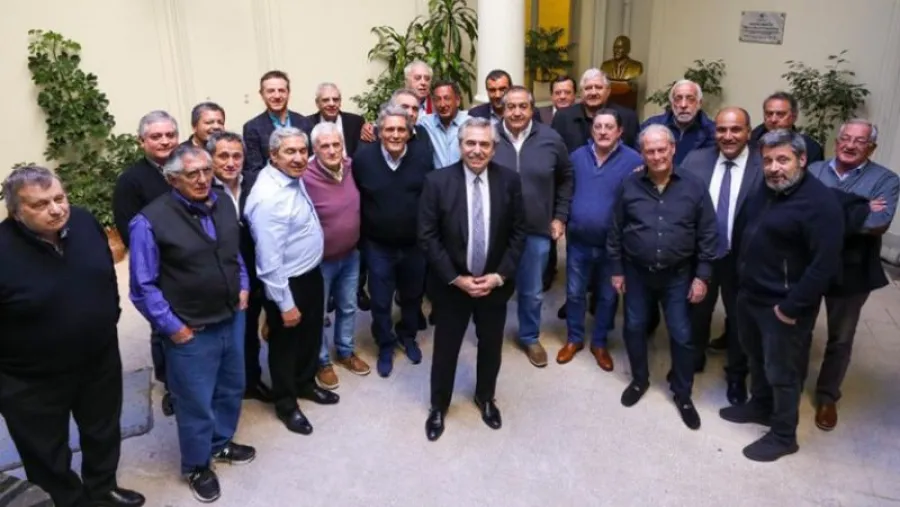 Dirigentes de CGT con el Presidente Alberto Fernández Dirigentes de CGT con el Presidente Alberto Fernández