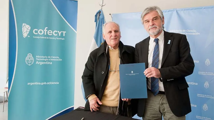 La firma se llevó a cabo en el marco de la Asamblea del Consejo Federal de Ciencia y Tecnología.