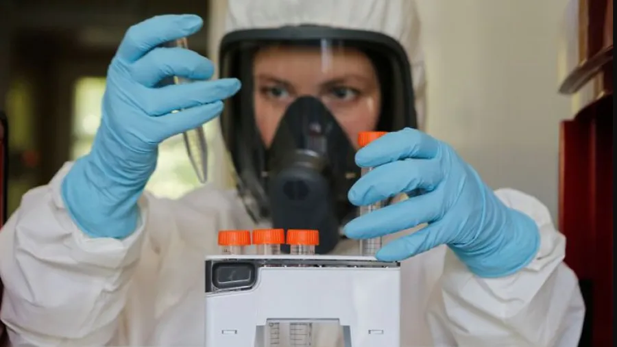 científica laboratorio