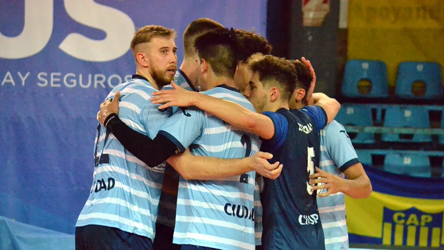 Vóley: Ciudad de Buenos Aires festejó con comodidad ante Once Unidos en la Liga Argentina