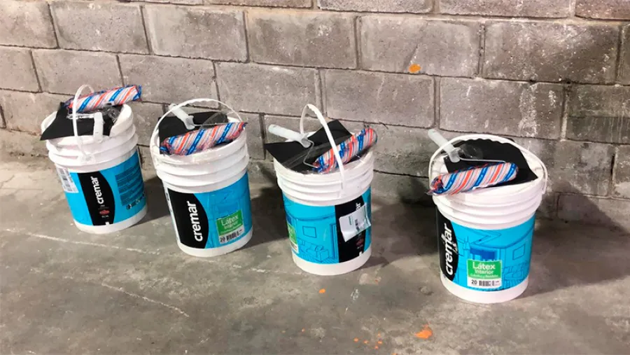 cocaína en tarros de pintura cocaína en tarros de pintura