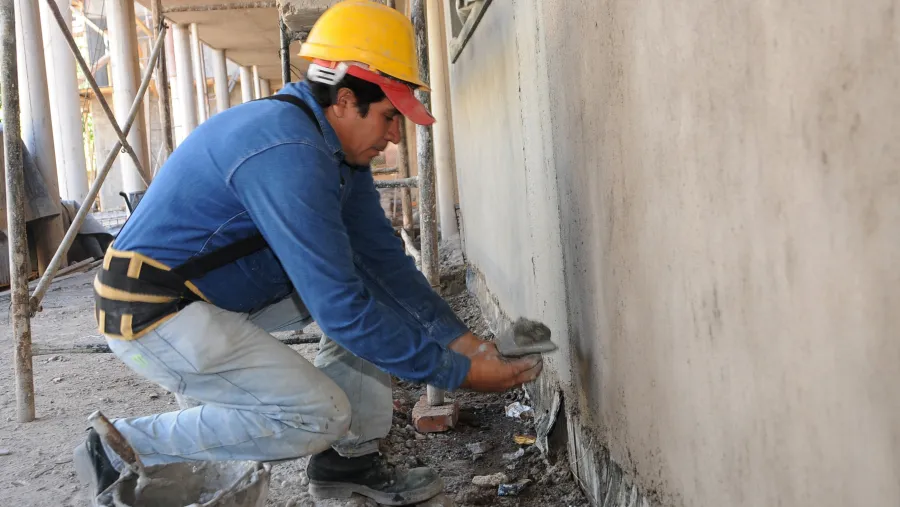 obreros de la construcción