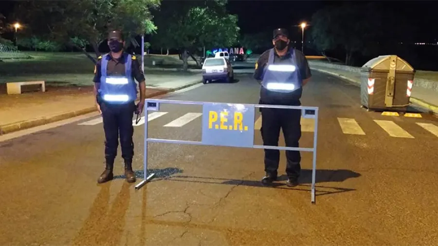 control policial nocturno en Paraná control policial nocturno en Paraná