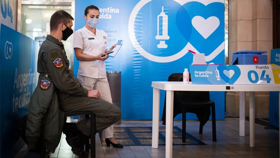 Vacunación a Fuerzas Federales de Seguridad.