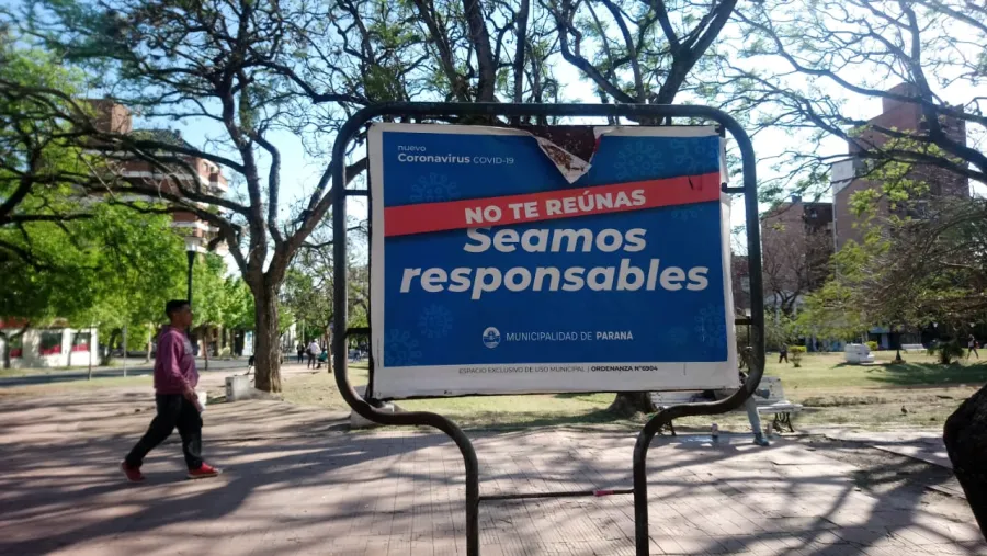 coronavirus cartel Paraná (Foto: ANALISIS) coronavirus cartel Paraná (Foto: ANALISIS)
